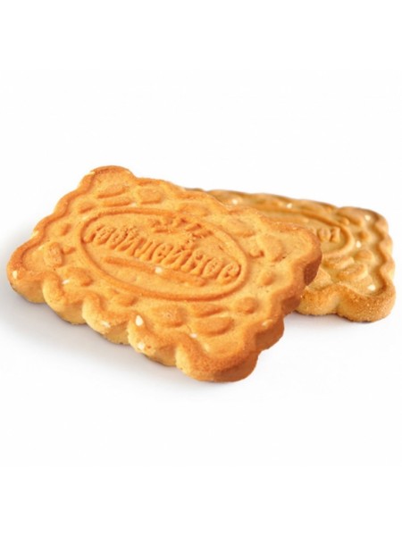 Печенье Юбилейное с кунжутом вес.1*5кг Печенье Юбилейное с кунжутом вес.1*5кг